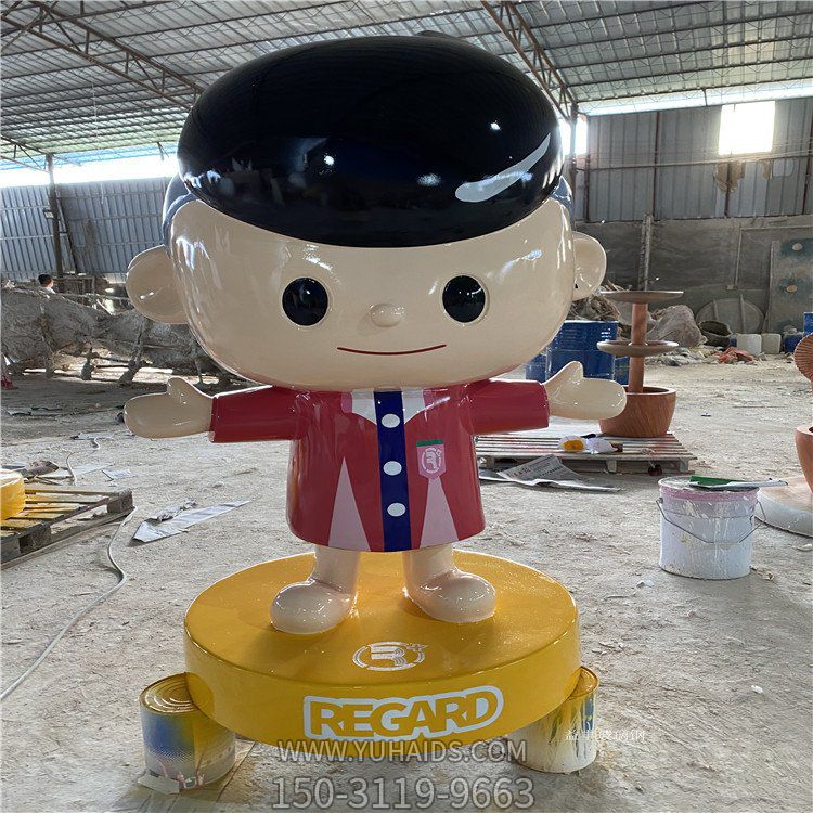 商场幼儿园玻璃钢卡通人物摆件博鱼网页版