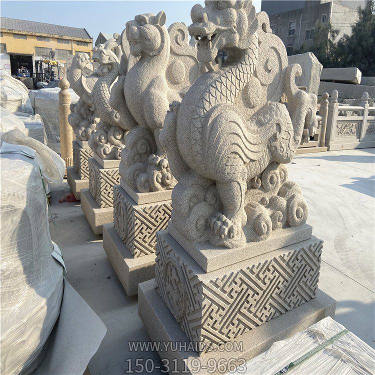 中国传说中的四大灵兽石雕博鱼网页版