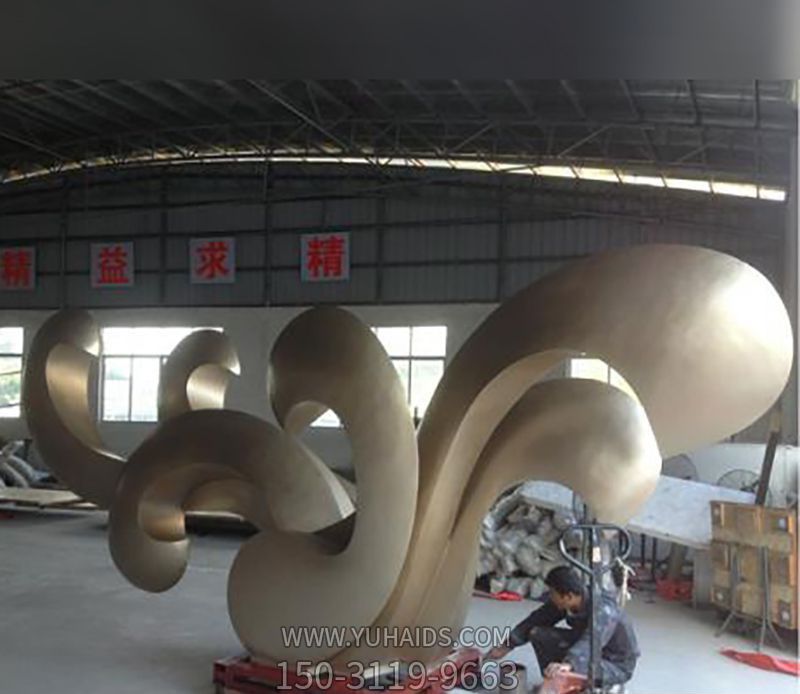 海边大号不锈钢个性海浪浪花博鱼网页版