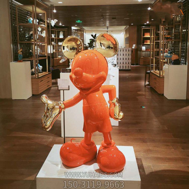 迪士尼公园玻璃钢卡通米老鼠博鱼网页版