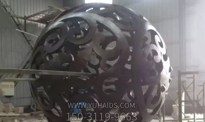 创意铜铸镂空球地球仪博鱼网页版