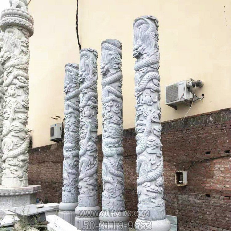 公园广场景观汉白玉雕刻古建筑石华表 博鱼网页版