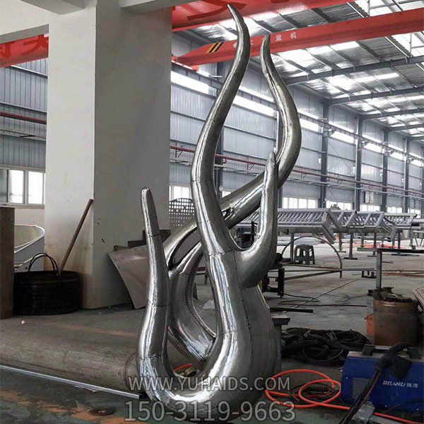 不锈钢抽象户外园林景观摆件博鱼网页版