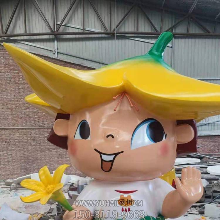 商场玻璃钢卡通小女孩博鱼网页版