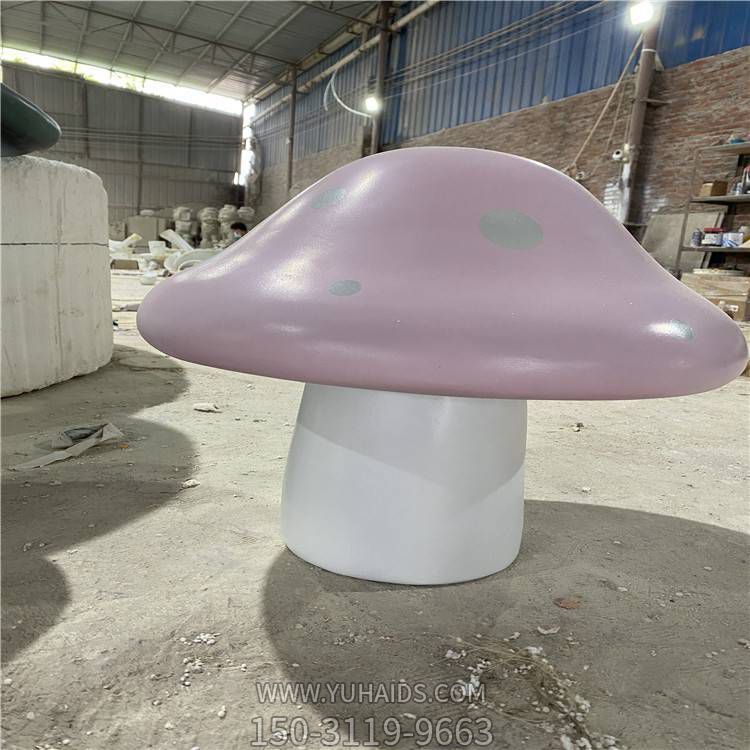 仿真蘑菇玻璃钢博鱼网页版摆件