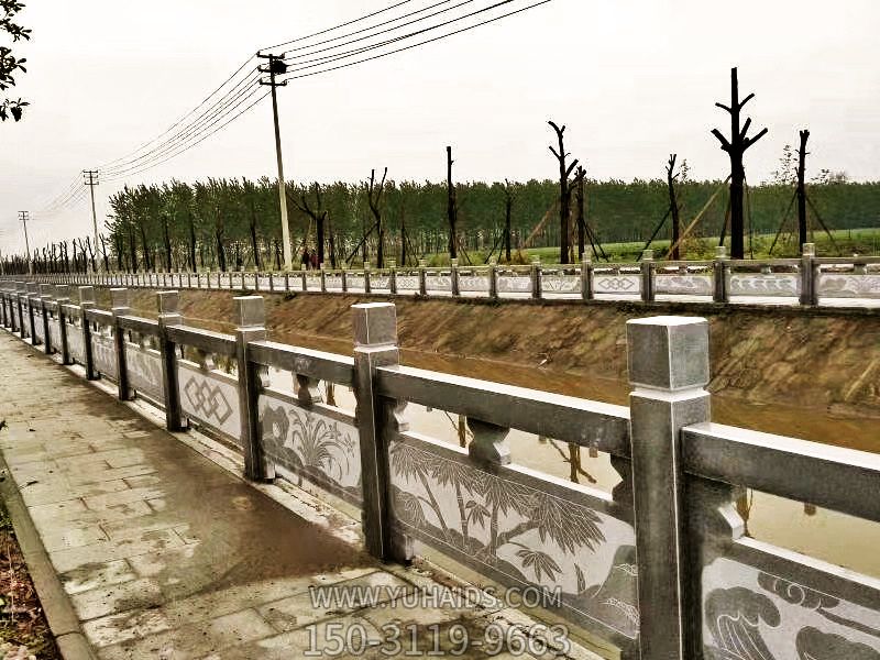 城市建设河道美化大理石防护栏杆博鱼网页版