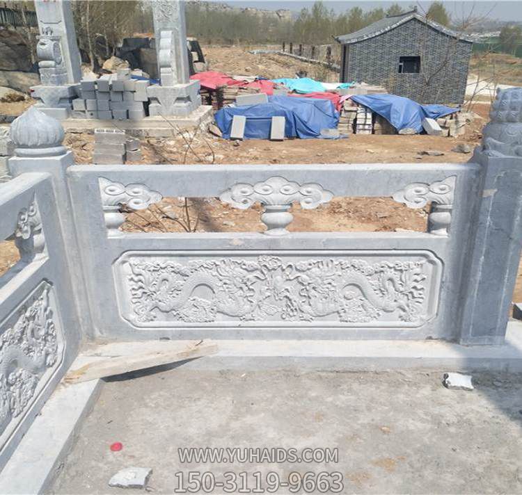 河道围栏户外石雕护栏博鱼网页版