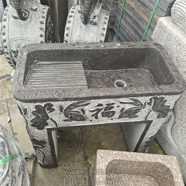 庭院流水摆件大理石石雕博鱼网页版