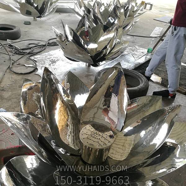 户外喷泉不锈钢镜面水景博鱼网页版