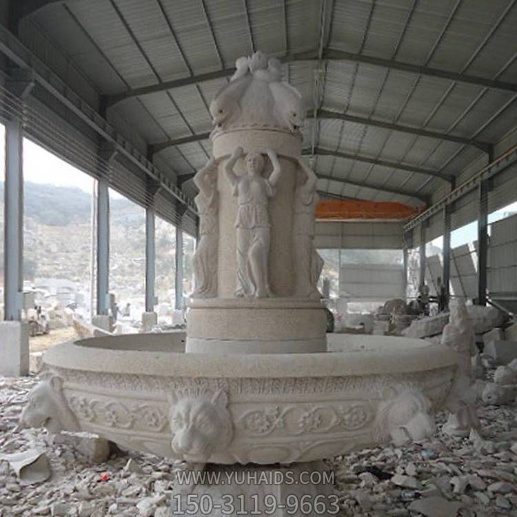 大理石石雕庭院户外园林景观水景喷泉博鱼网页版