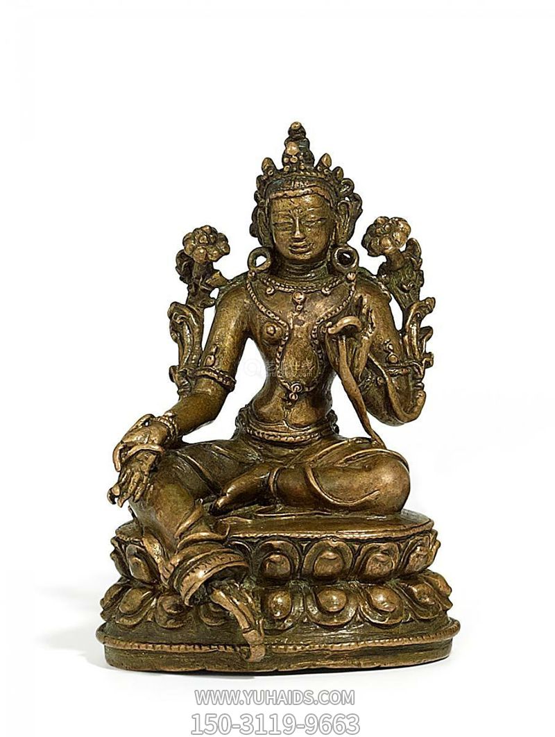 锻铜铸造佛像室内摆件度母博鱼网页版