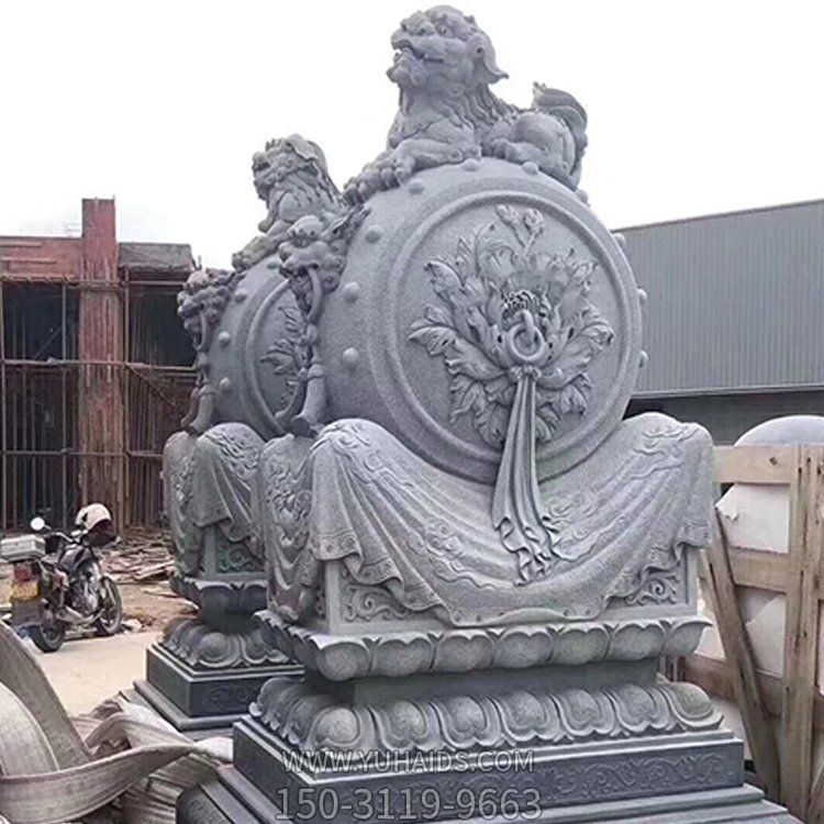 大理石石雕户外园林景观抱鼓石博鱼网页版