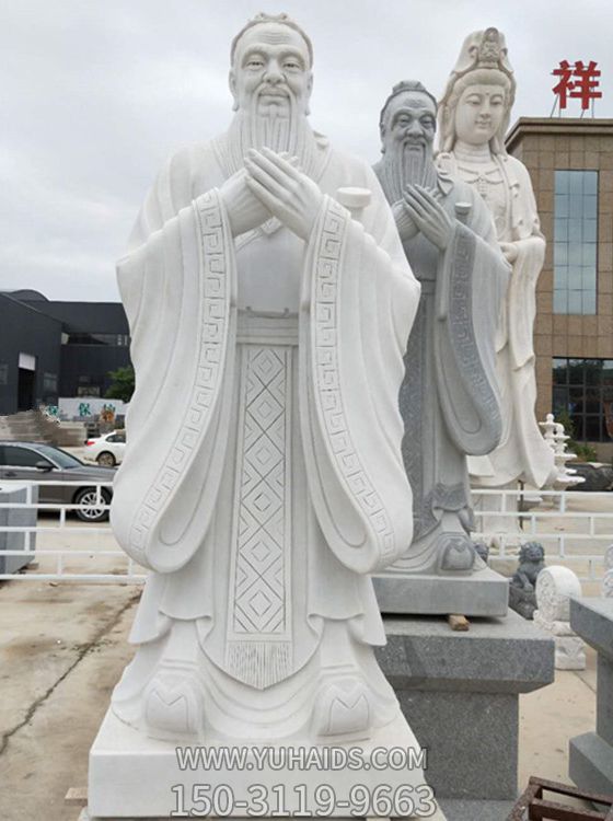 街道汉白玉古代名人孔子博鱼网页版