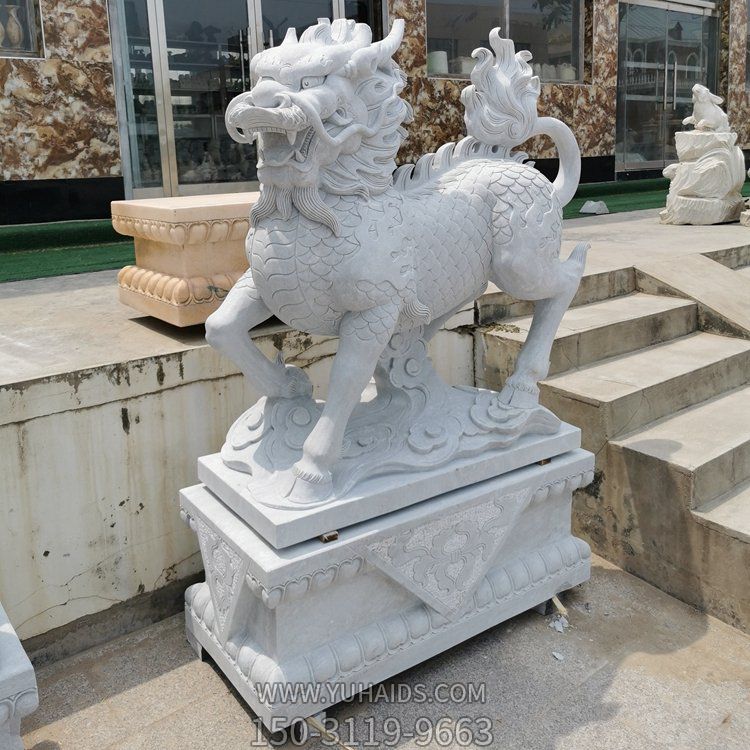 大理石石雕景观公司石雕麒麟博鱼网页版