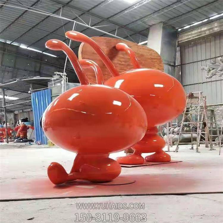 玻璃钢彩绘商场店铺卡通动物摆件博鱼网页版