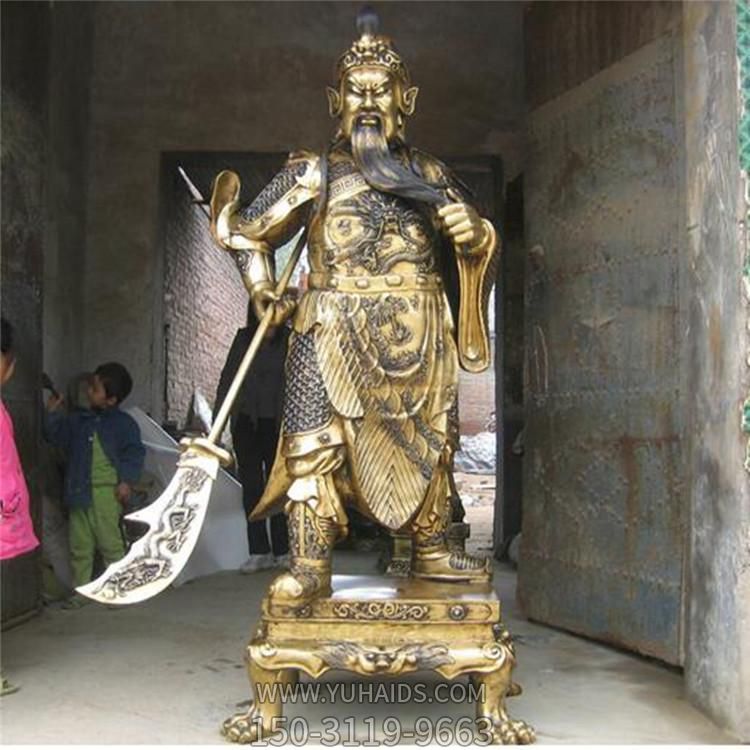 铜雕大型武财神关公博鱼网页版