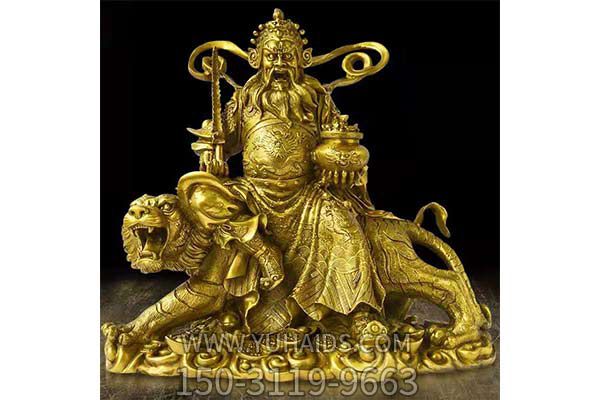 财神博鱼网页版-家居招财不锈钢鎏金财神博鱼网页版