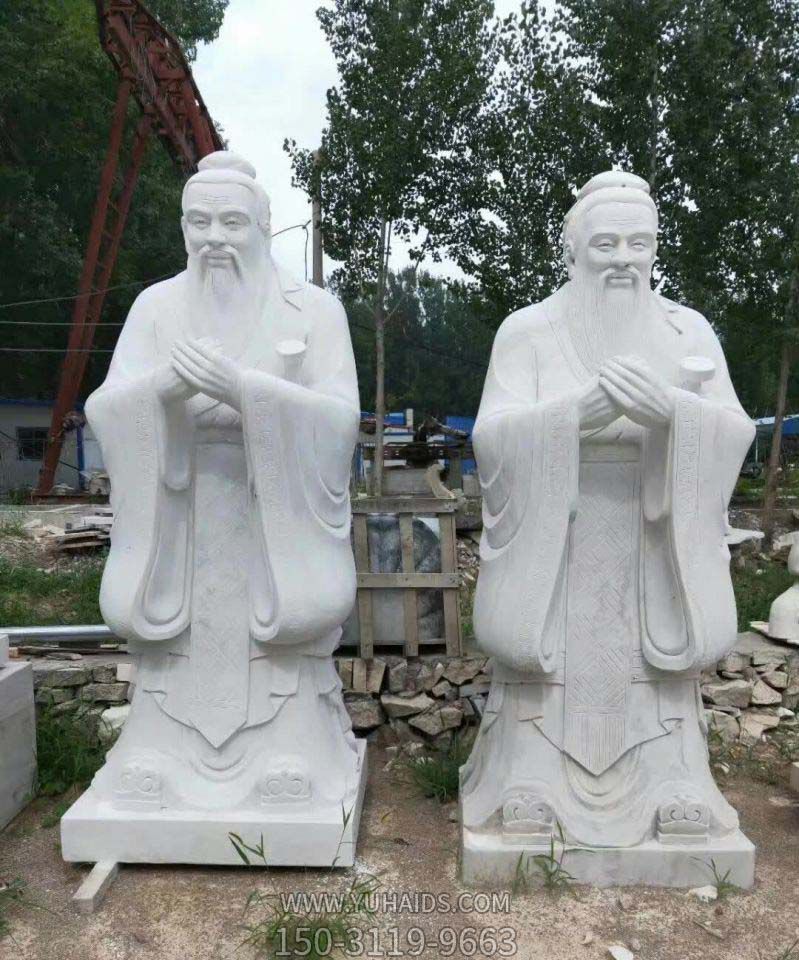 园林摆放大理石历史名人孔子石博鱼网页版