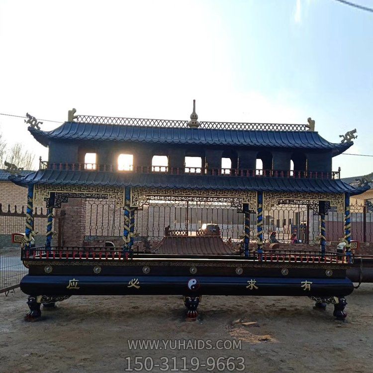 宗教寺庙铜雕香炉博鱼网页版