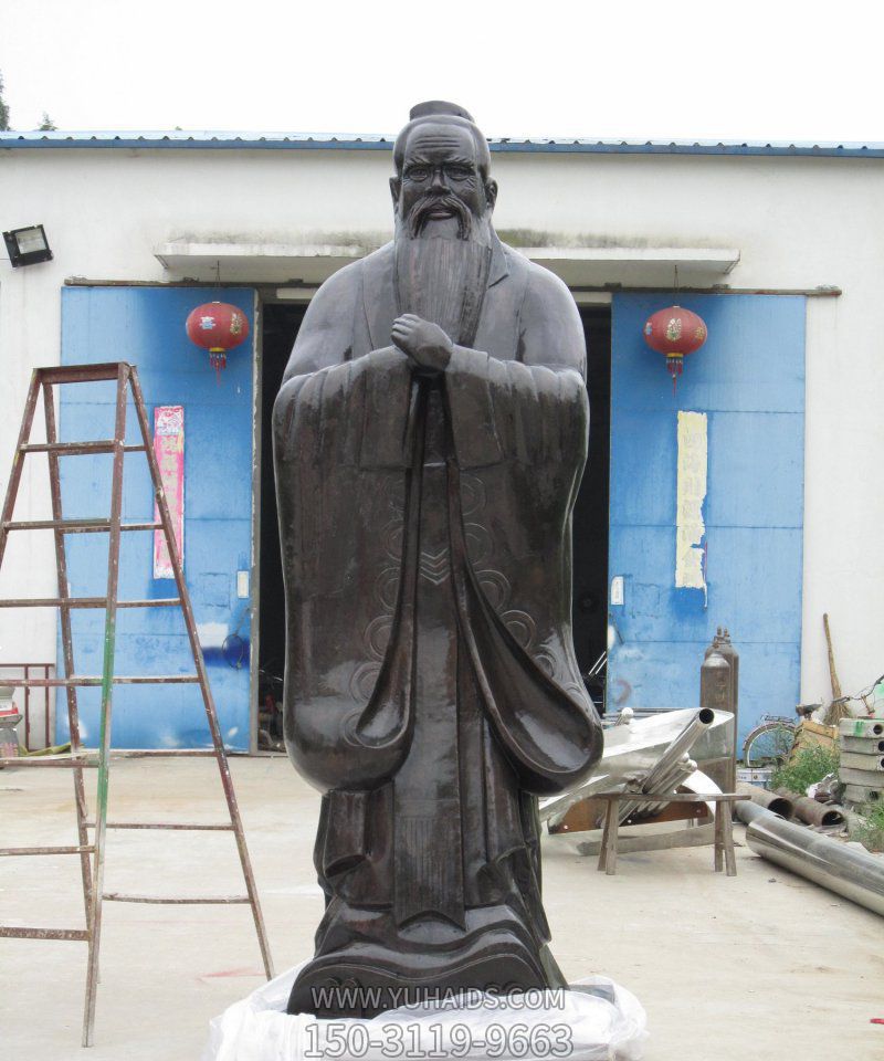 景区校园哲学家文学家老子青铜雕博鱼网页版