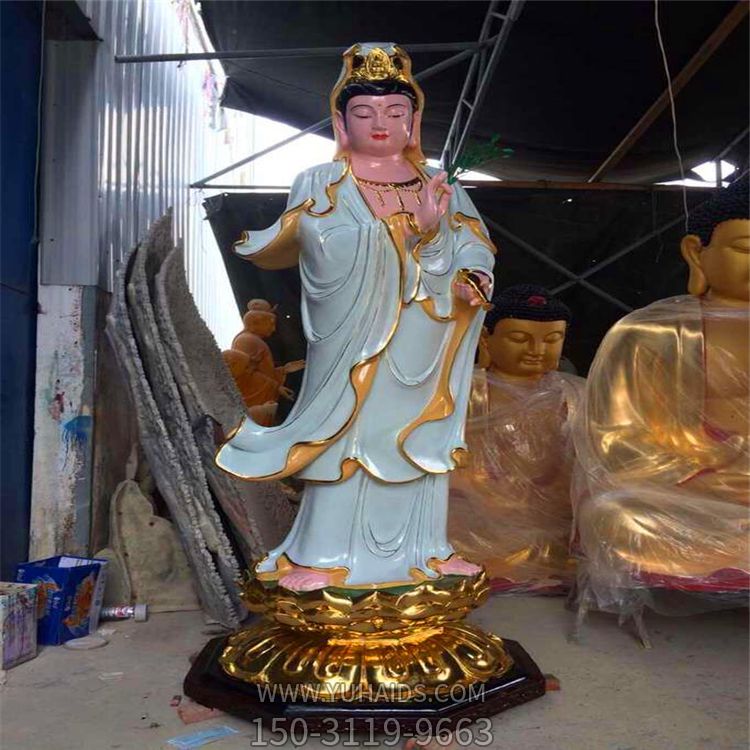 玻璃彩绘大型景观观音菩萨博鱼网页版