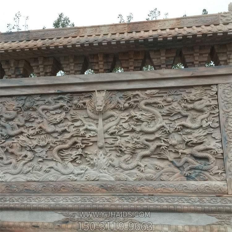 园林别墅装饰中式浮雕照壁博鱼网页版