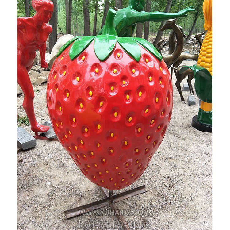 玻璃钢草莓，仿真草莓博鱼网页版