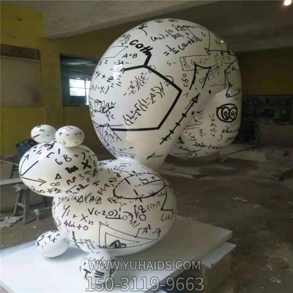 创意抽象玻璃钢公式松鼠博鱼网页版