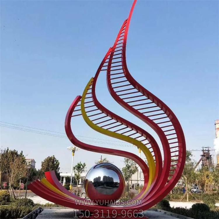 不锈钢景观博鱼网页版，镜面圆球，抽象的眼睛