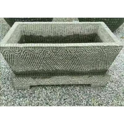 农村石雕浮雕牛槽仿古石槽博鱼网页版
