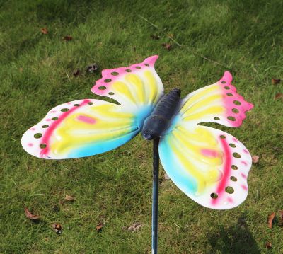 游乐园玻璃钢抽象蝴蝶博鱼网页版