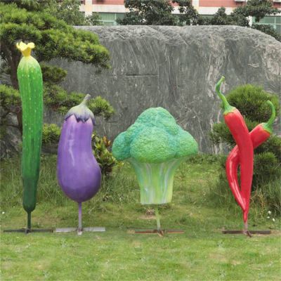 园林户外草坪玻璃钢仿真蔬菜博鱼网页版摆件