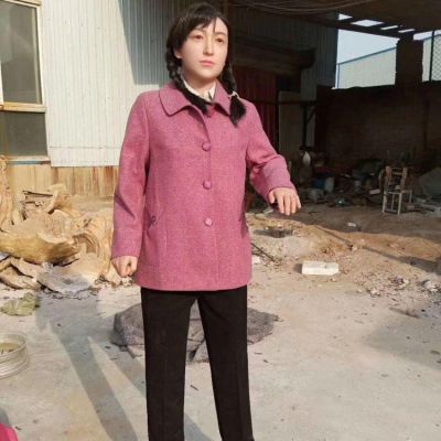 景区玻璃钢仿真仿真女孩博鱼网页版