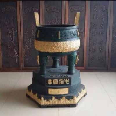 铜雕户外景观祈福三足鼎立博鱼网页版