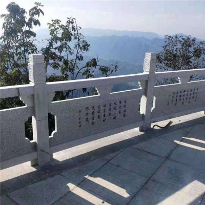 户外河道大理石石雕园林景观栏杆栏板博鱼网页版