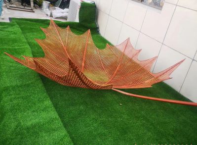 企业景观园林网格不锈钢树叶博鱼网页版