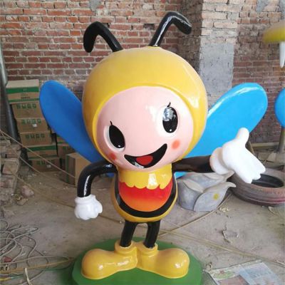  景观户外 玻璃钢博鱼网页版动物 公园绿地 园抽象商场门口摆放的卡通博鱼网页版