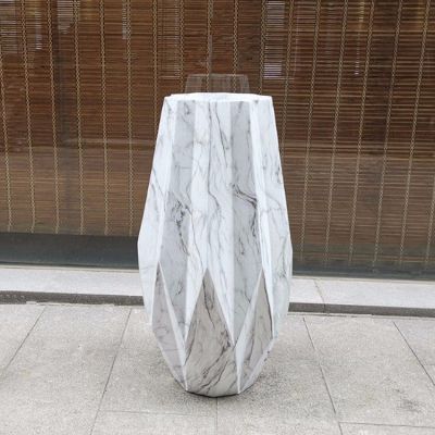 酒店装饰天然大理石雕刻花盆博鱼网页版