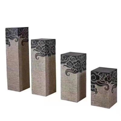 大理石石雕户外庭院石柱博鱼网页版