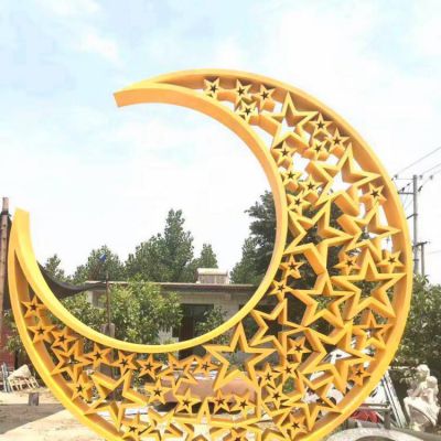 镂空户外园林不锈钢月亮博鱼网页版