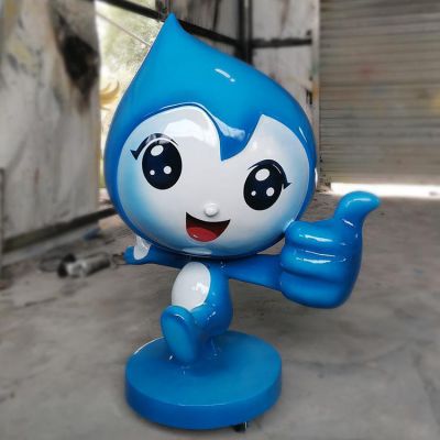 卡通玩偶摆件 幼儿园商场玻璃钢博鱼网页版