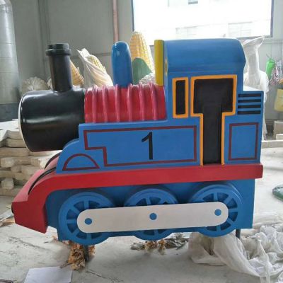 商场户外园林玻璃钢小火车博鱼网页版