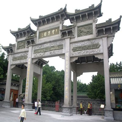 景区校园小区大理石石雕门楼牌坊博鱼网页版