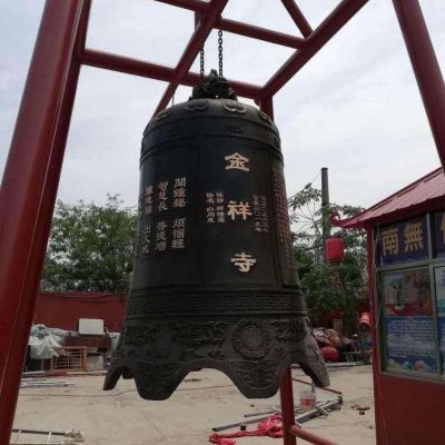 铜雕户外园林景观铜雕铜钟博鱼网页版