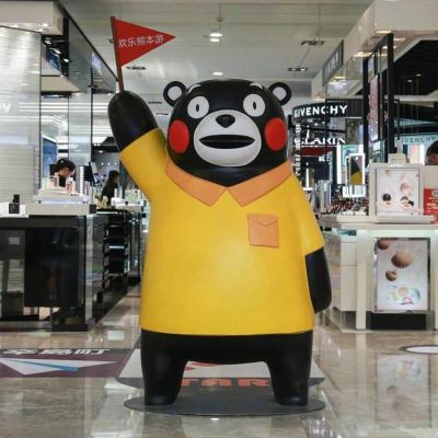 商场烤肉店迎宾玻璃钢卡通熊本熊博鱼网页版