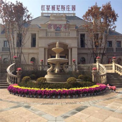 石雕喷泉 流水石雕喷泉 小区别墅流水喷泉博鱼网页版