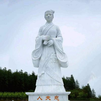 景区园林历史名人古代著名美女汉白玉雕像