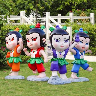 玻璃钢葫芦娃卡通动漫人物博鱼网页版