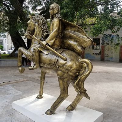 广场街道古代人群骑马景观博鱼网页版