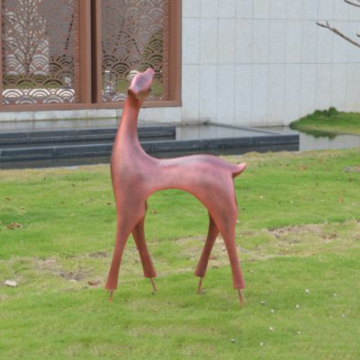 公园景区不锈钢喷漆抛光鹿博鱼网页版